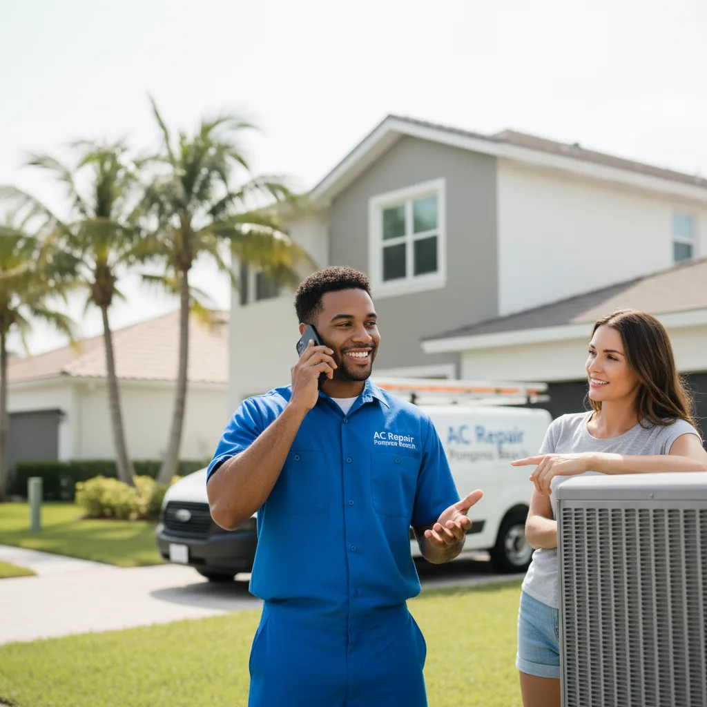 AC Repair Pompano Beach customer support in Elm Grove